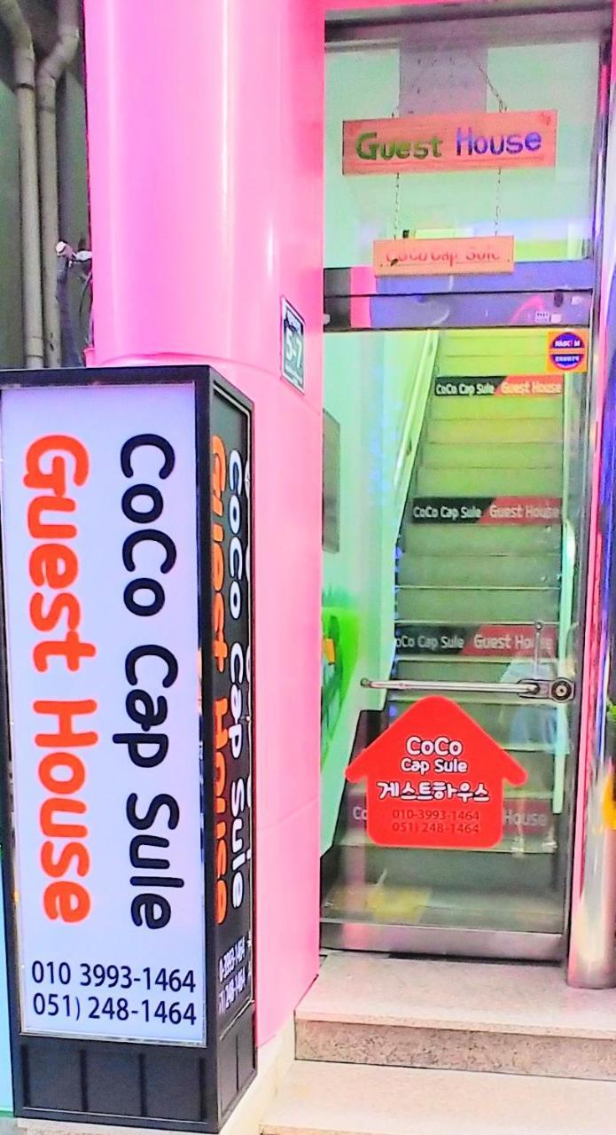 Coco Capsule Guesthouse Pusan Zewnętrze zdjęcie